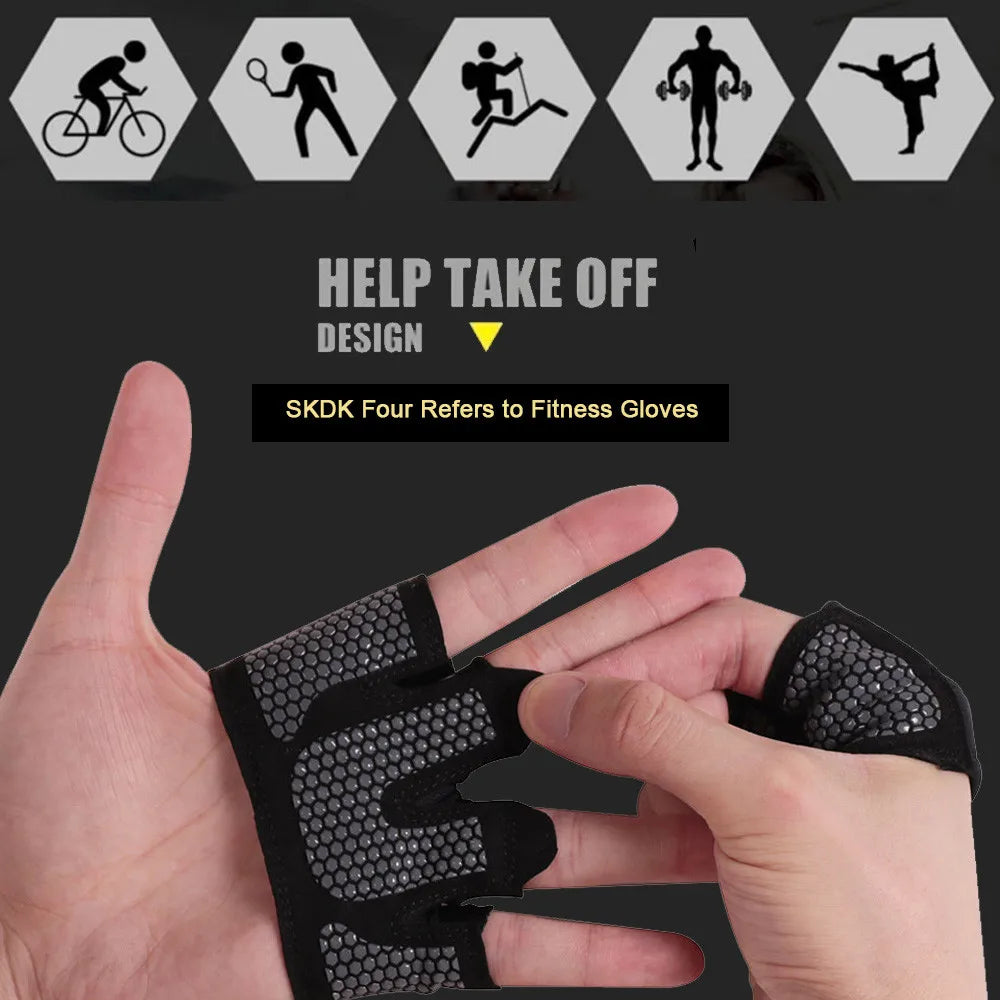 Half Finger Gripping Gloves