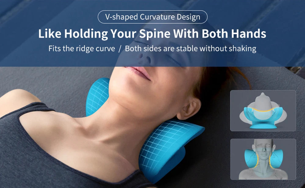 Cervical Chiropractic Traction Pillow