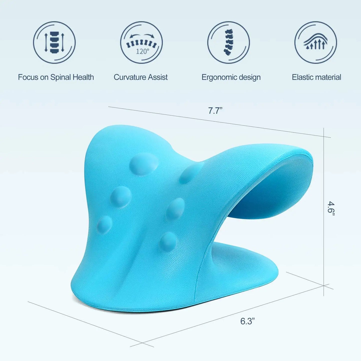 Cervical Chiropractic Traction Pillow