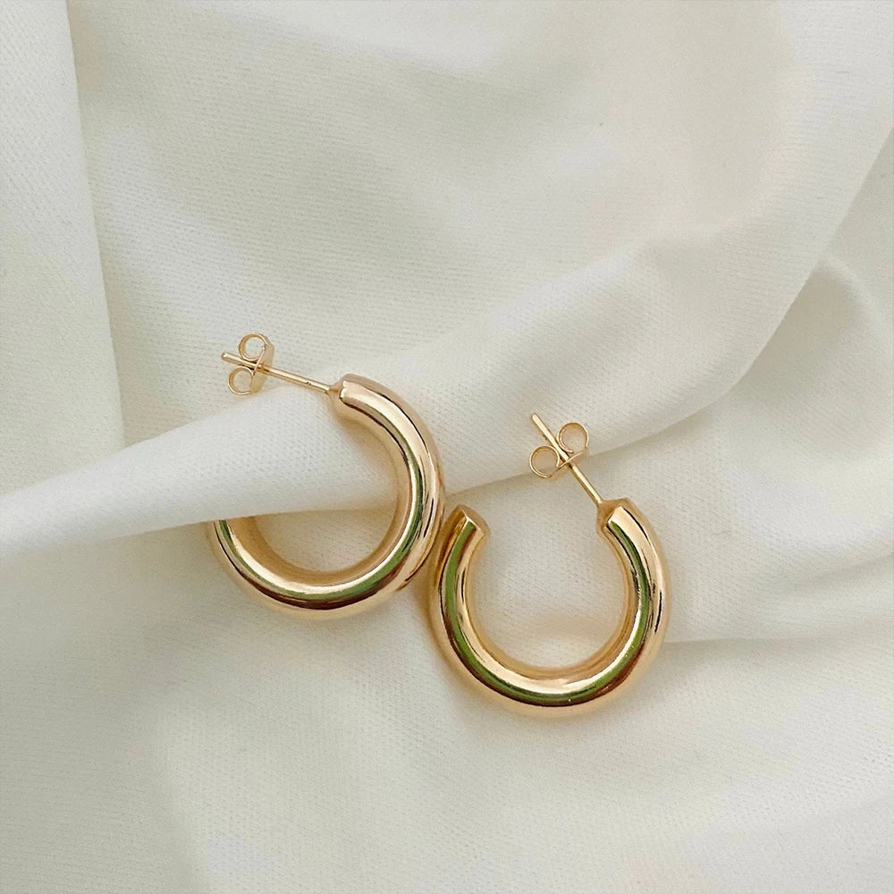 Circle Hoop Earrings