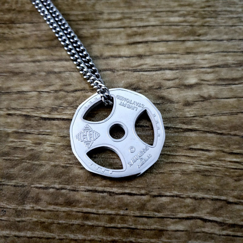 Weight Plate Necklace