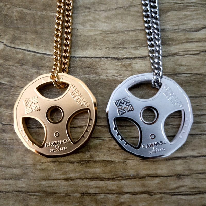 Weight Plate Necklace