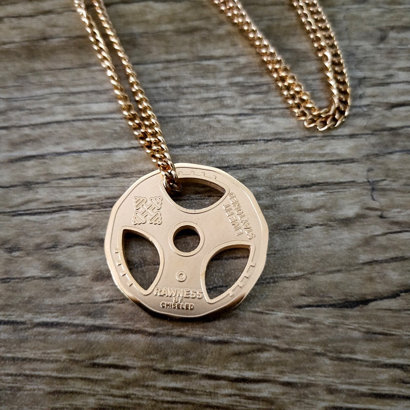 Weight Plate Necklace