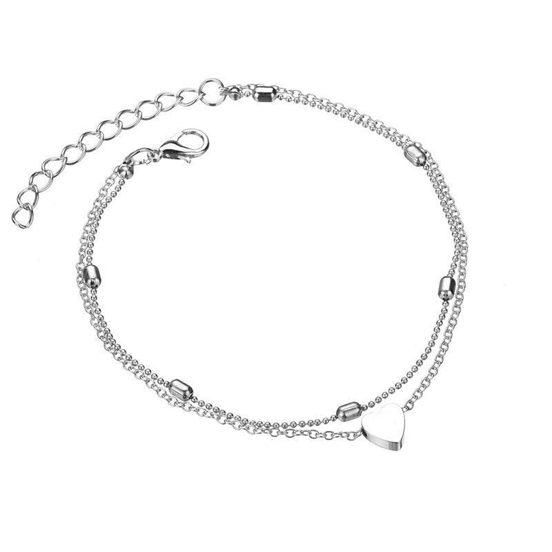 Layered Anklet