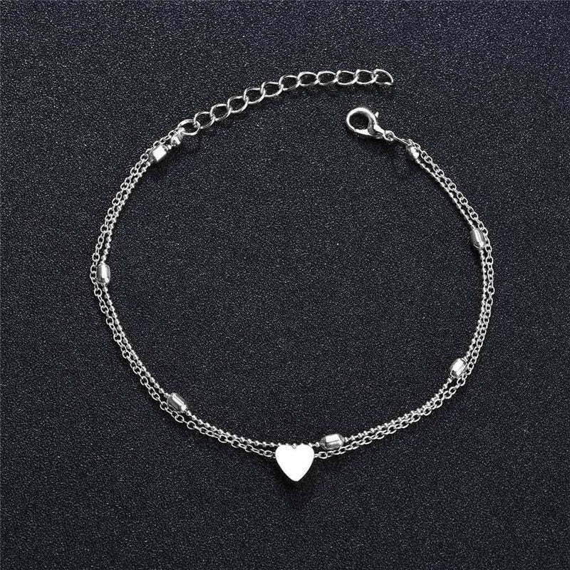 Layered Anklet