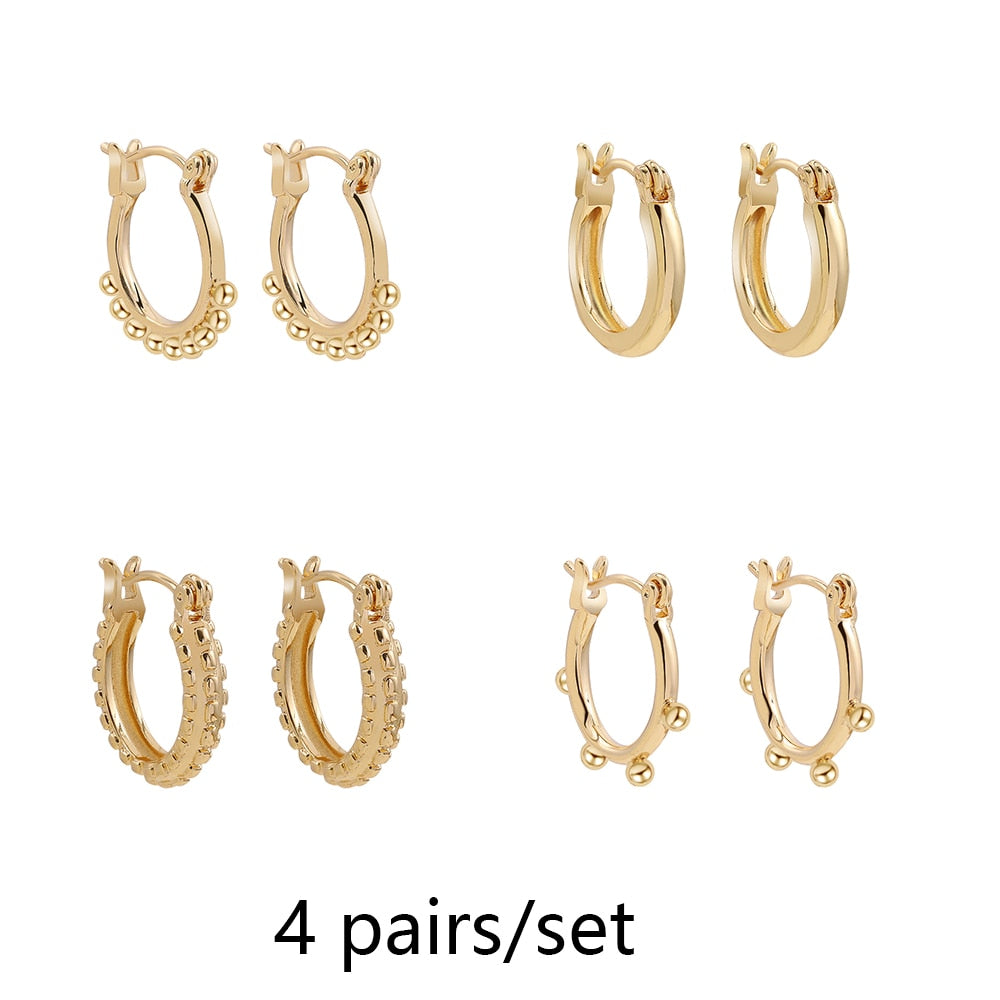 Stainless Steel Hoop Earrings