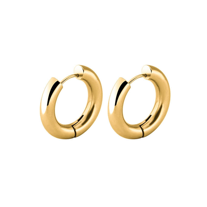 Stainless Steel Hoop Earrings