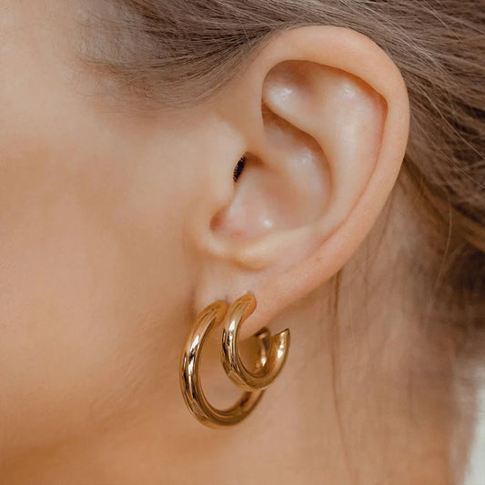 Circle Hoop Earrings