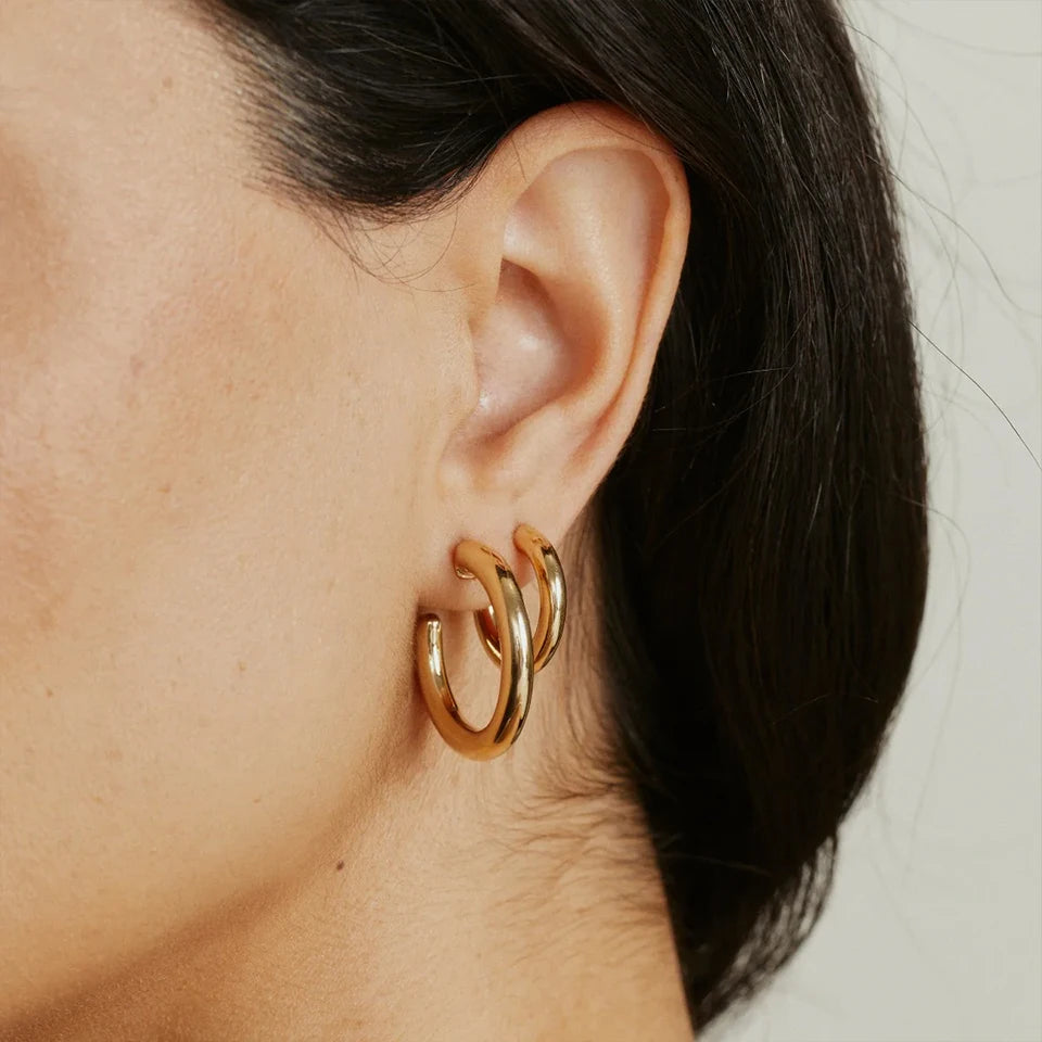 Circle Hoop Earrings