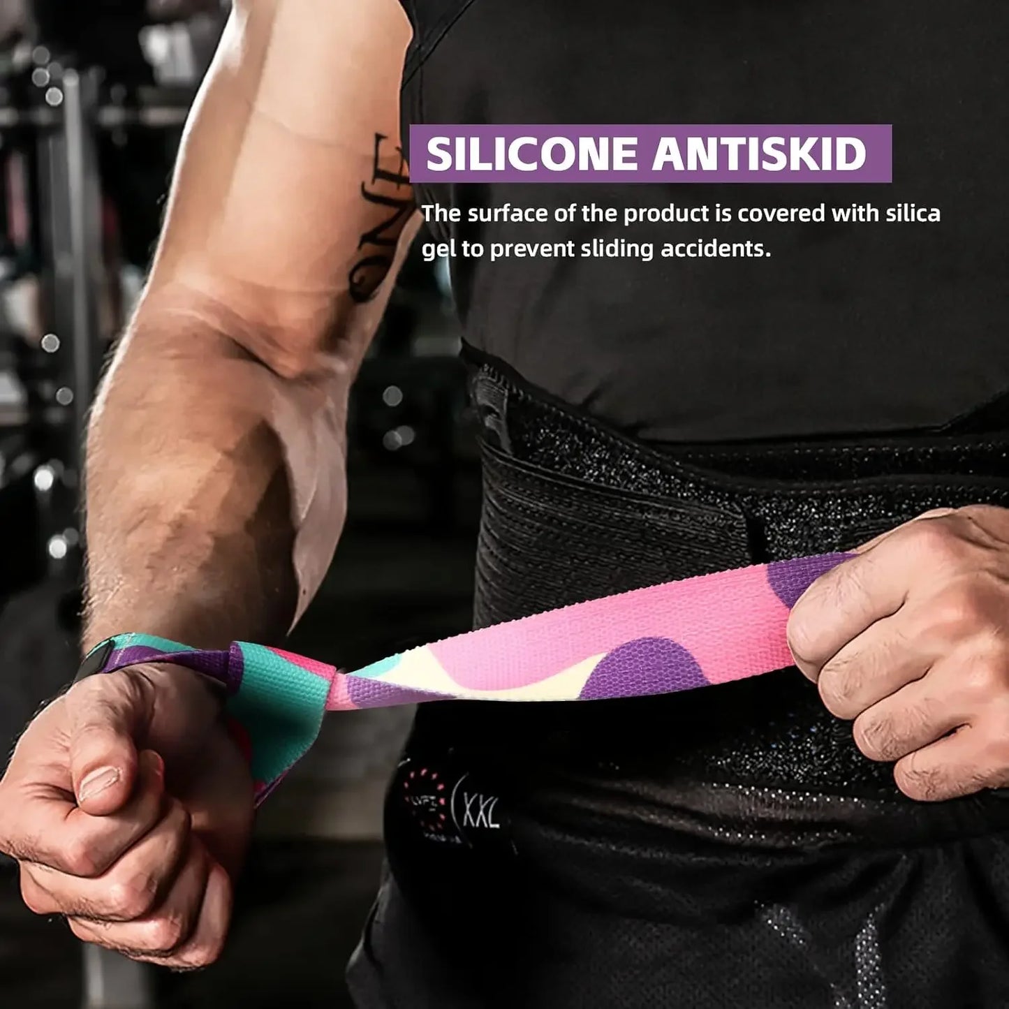 Adjustable Weightlifting Wrist Straps