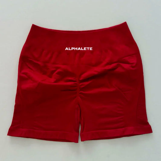 Alphalete High Waisted Seamless Spandex Shorts