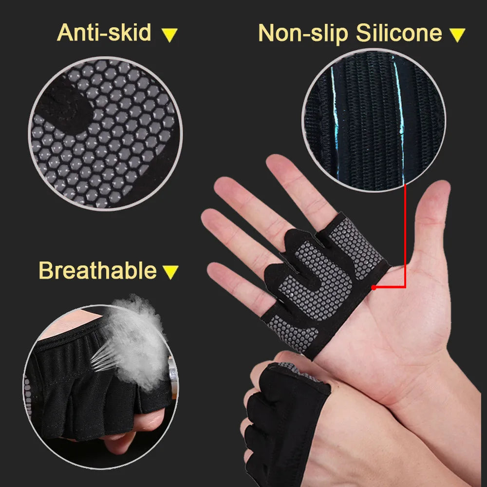 Half Finger Gripping Gloves