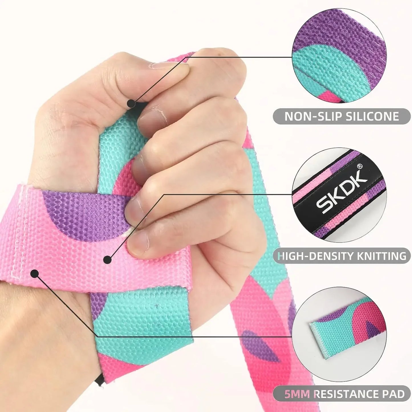 Adjustable Weightlifting Wrist Straps