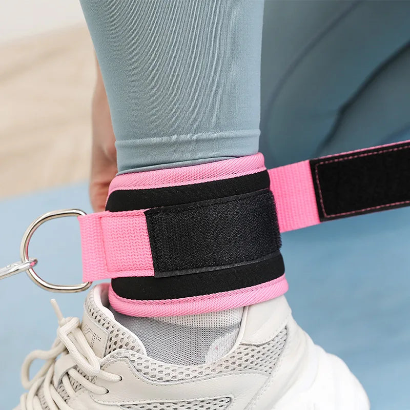 Adjustable Ankle Straps with D-Ring