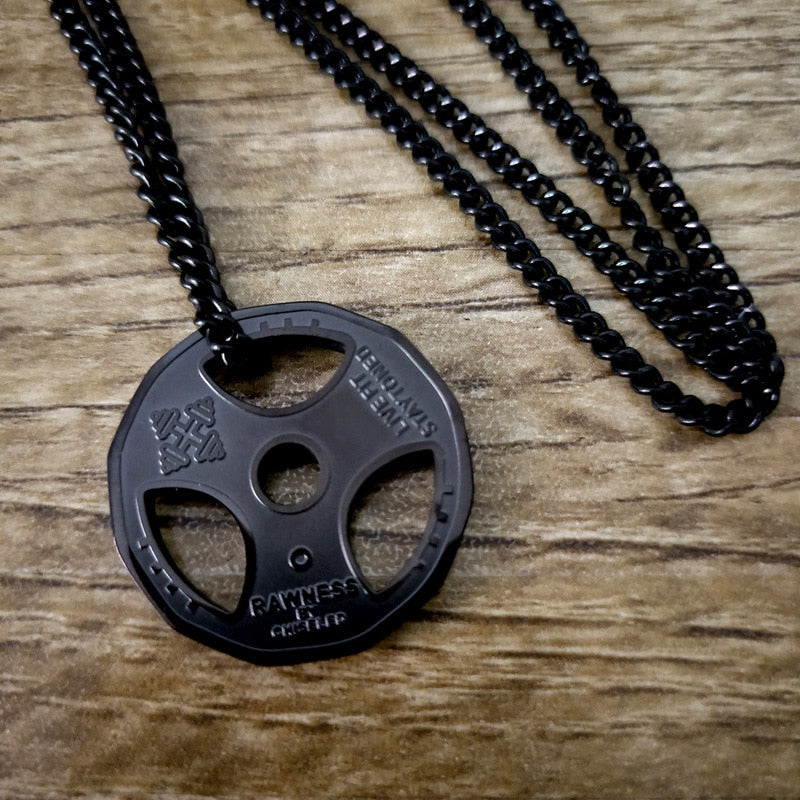 Weight Plate Necklace