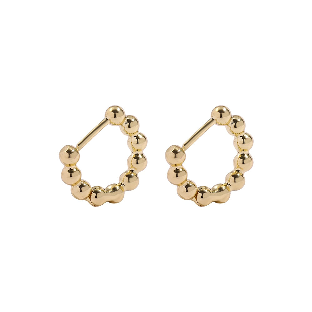Stainless Steel Hoop Earrings