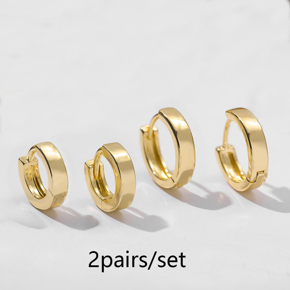 Stainless Steel Hoop Earrings