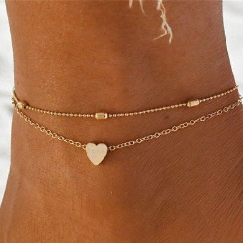 Layered Anklet